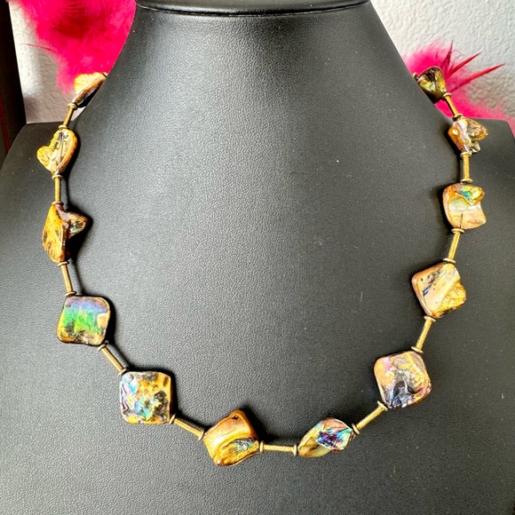 Diamond Shell and 925 Silver Necklace - Picture 2 of 9